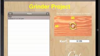 Cutting 8 7"x5" peices from a plywood sheet using Carpenter Pro screenshot 4