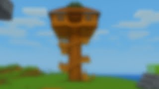 Smpde Ağaç Ev Yaptım Çok Büyük