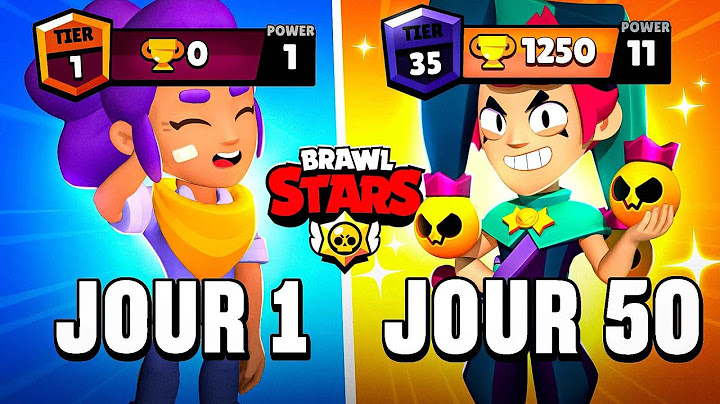 50 JOURS plus TARD sur BRAWL STARS sur un COMPTE F2P..