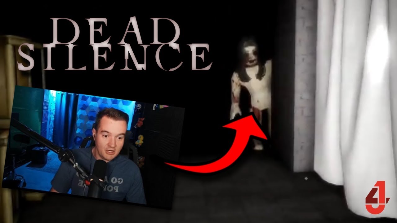 GROWN MAN GETS SCARED BY A MANNEQUIN Dead Silence Gameplay Roblox