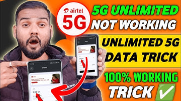 ⚡ Airtel 5G Unlimited Data Not Working? Fixed in 2 Minutes! (2025 New Trick)