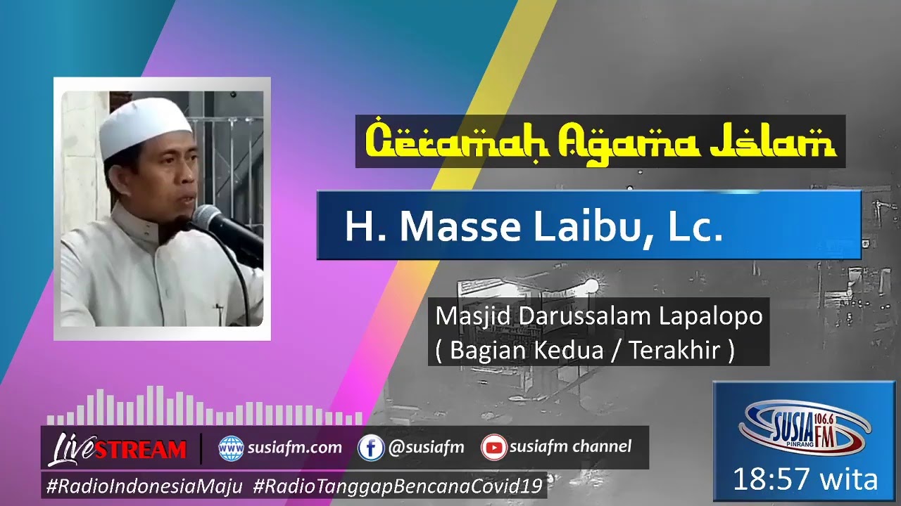 Ceramah Agama Islam | 16 10 2020 (Maghrib) - YouTube