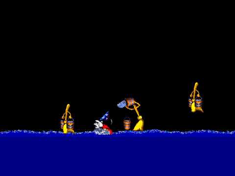 After Dark: Disney Screen Saver (The Sorcerer's Apprentice) (Berkeley Systems) (Windows 3.x) [1993]