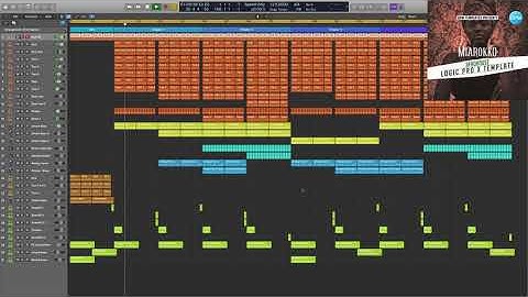 Logic Pro X Template Miarokko (Afrohouse) #logicproxtemplate #logicprox #logicpro