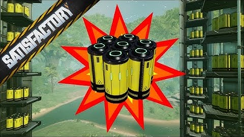 How to craft Encased Uranium Cell | Satisfactory
