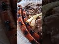 "Parrillada de Cecina, Arrachera, Chistorra, Cebolla, Aguacate y Queso"