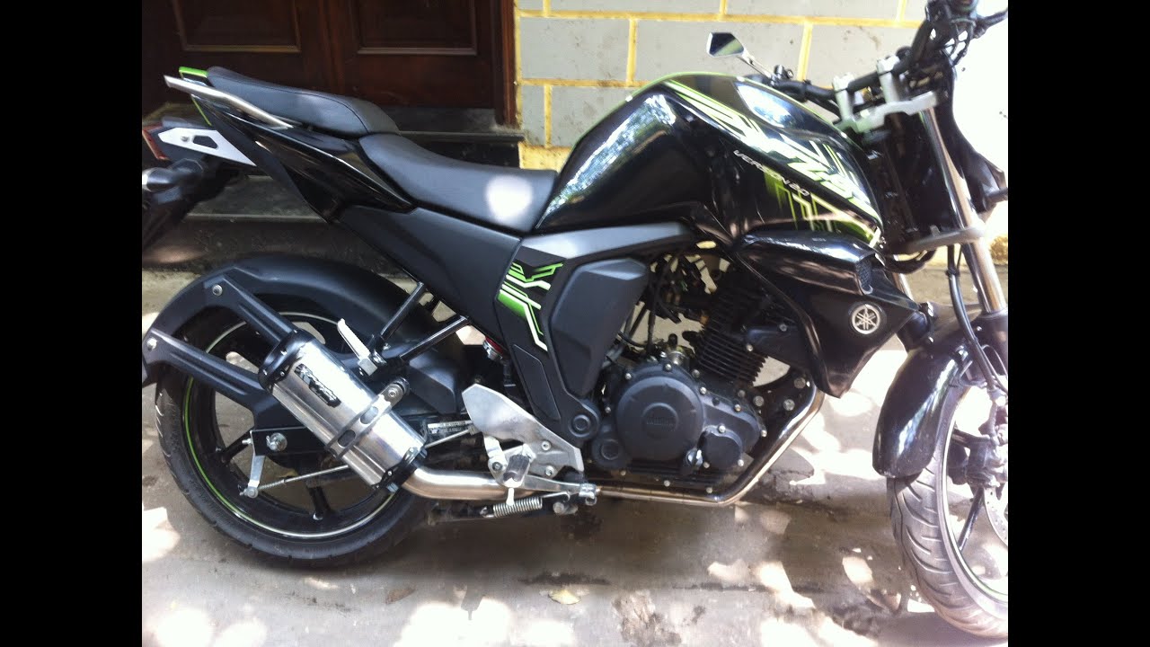 Quy trình lên pô Two Brothers Black Series chính hãng cho xe Yamaha Fz ...