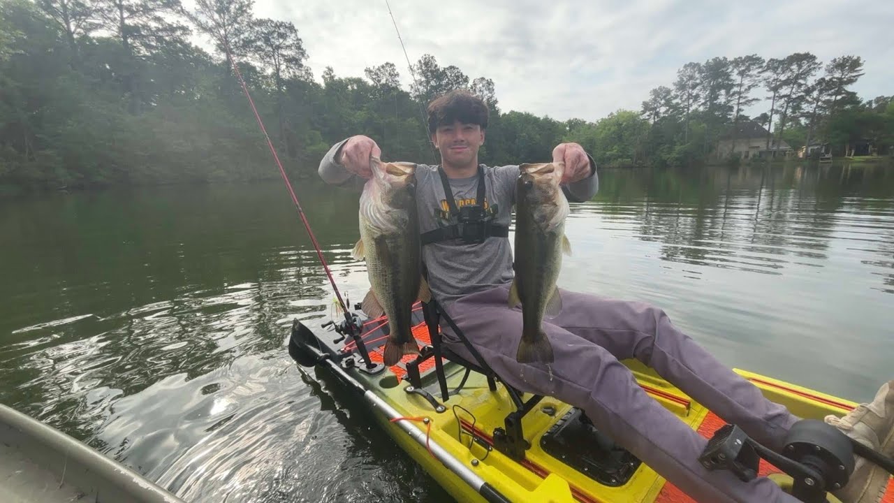 5 POUND SPAWN BASS? Fishing South Louisiana Ponds