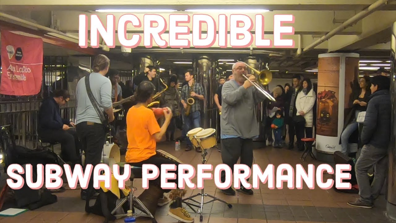 Alex LoDico Ensemble | Incredible Subway Performance DEC 9th 2019 | 34th St. Herald Square | NYC