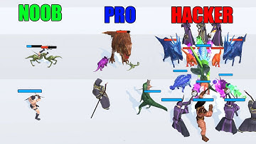 NOOB vs PRO vs HACKER -  Merge Master