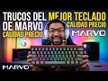 TRUCOS DEL TECLADO MARVO KG962 - EL MAS CALIDAD PRECIO