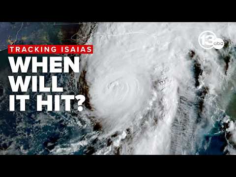 Hurricane Isaias strengthens to Category 3 as Gulf Coast braces for landfall