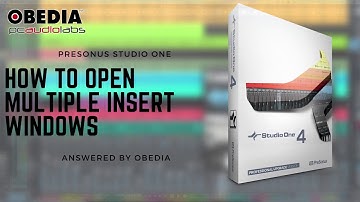 How to open multiple plugin windows in Studio One