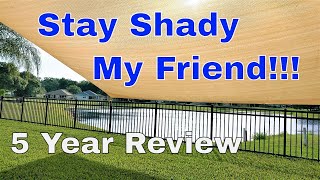 Sun Shade 5 Year Review, Got To Beat The Summer Heat