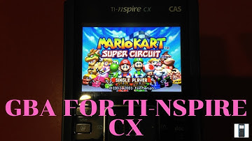 How to play Game Boy Advance on TI-Nspire CX or CX CAS
