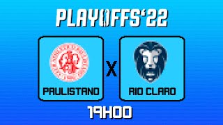 Paulistano\/Corpore x Rio Claro Basquete | Jogo 2 das Oitavas | 23.04.2022