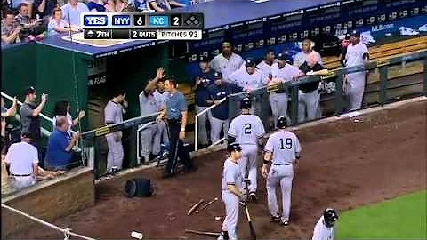 2012/05/04 Jeter's two-run dinger