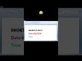 😱How to create shortcut key time and date   #trend #status #shorts