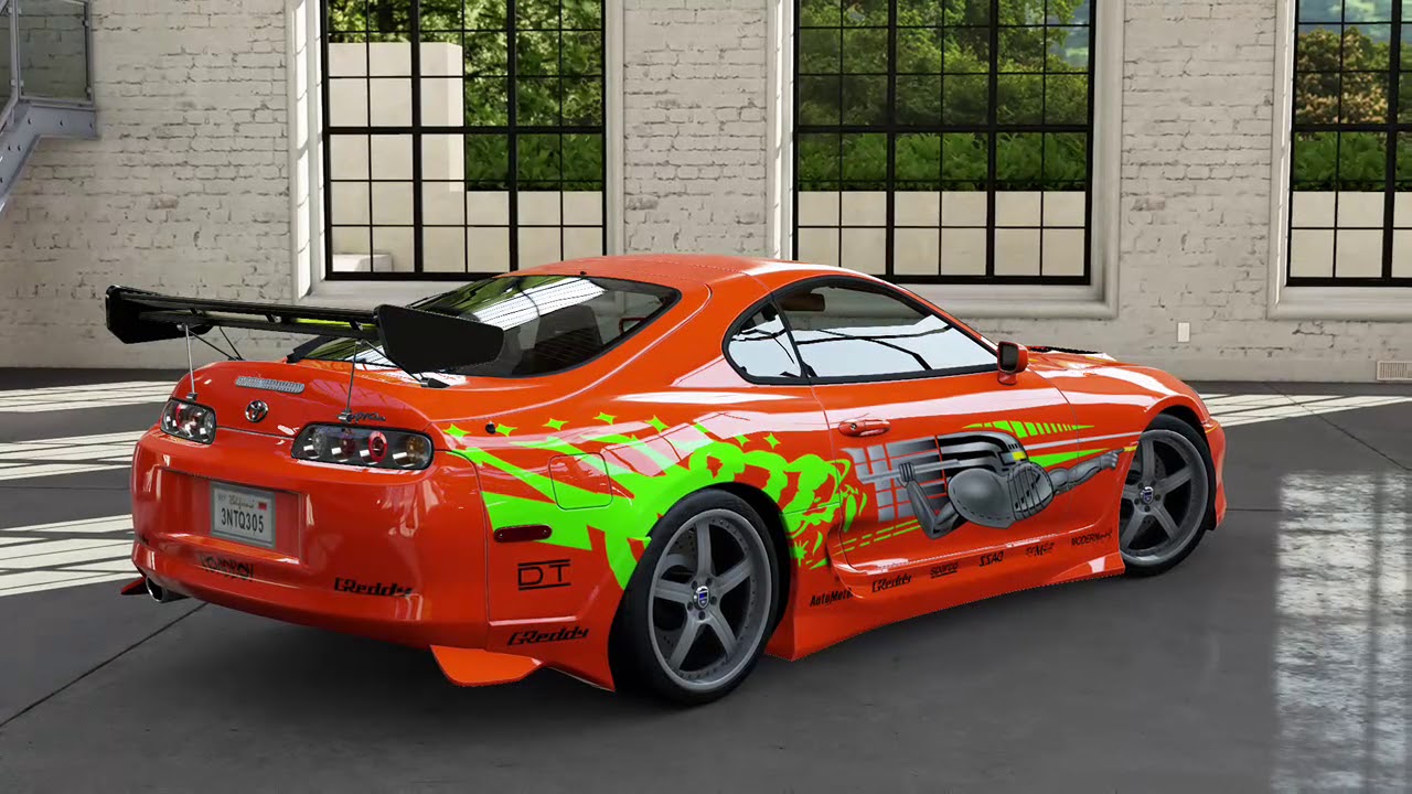 Toyota Supra Fast And Furious Wallpaper