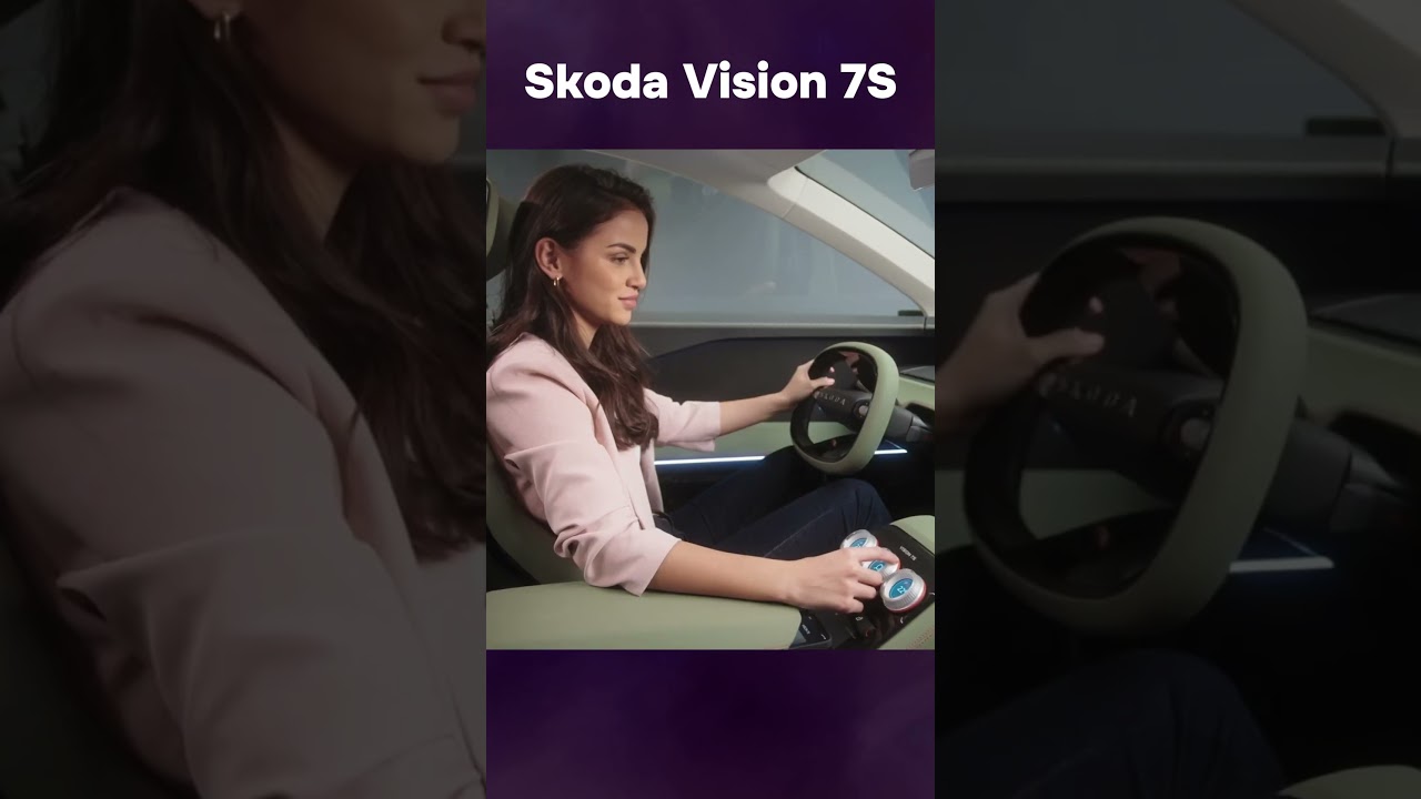 Skoda Vision 7s Quick Review #skoda #carsreviews