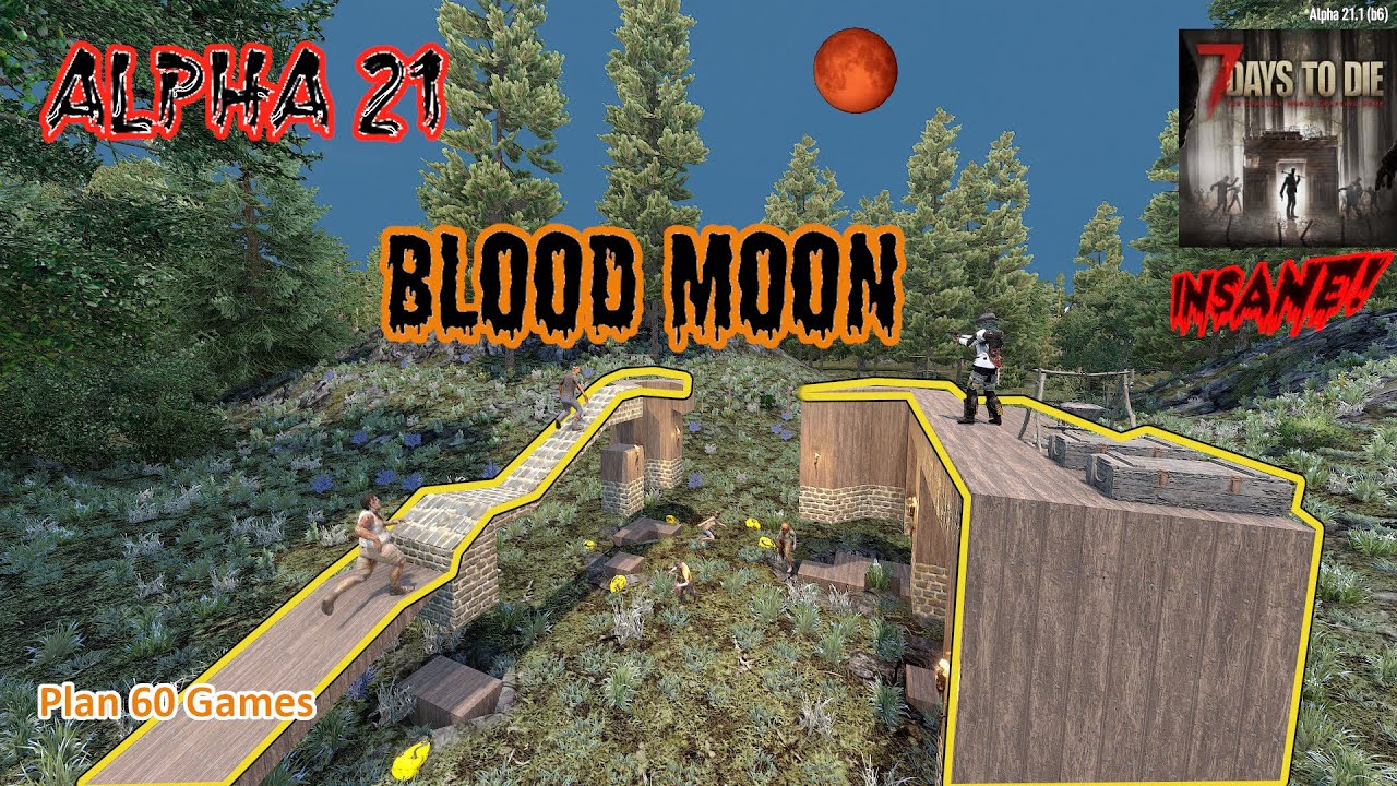7 Days To Die Alpha 21 - Red Moon Base Tips and tricks - YouTube