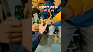 partners log se msti 😁#sprite#mood#partytime#co#bdo #invite#all#advanture #lifestyle#gramin#police#