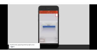 How to export a Presentation in PowerPoint for iPhone Content