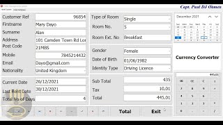 How to Create Hotel Management Systems with Database in Delphi - Part 1 of 4