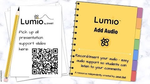 Lumio - Add audio
