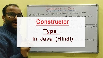 Constructor in Java Programming (Hindi) | Java Tutorial - 32 CSE Gyan