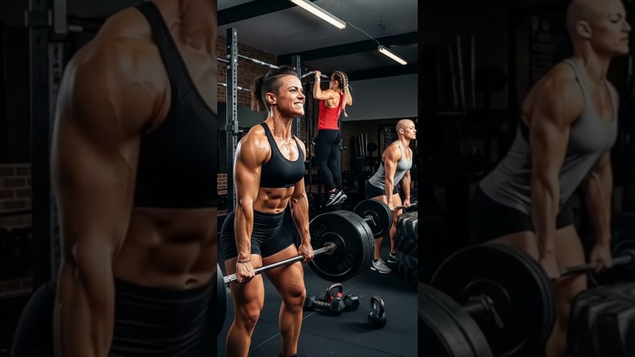 Training secrets of extreme muscular women 