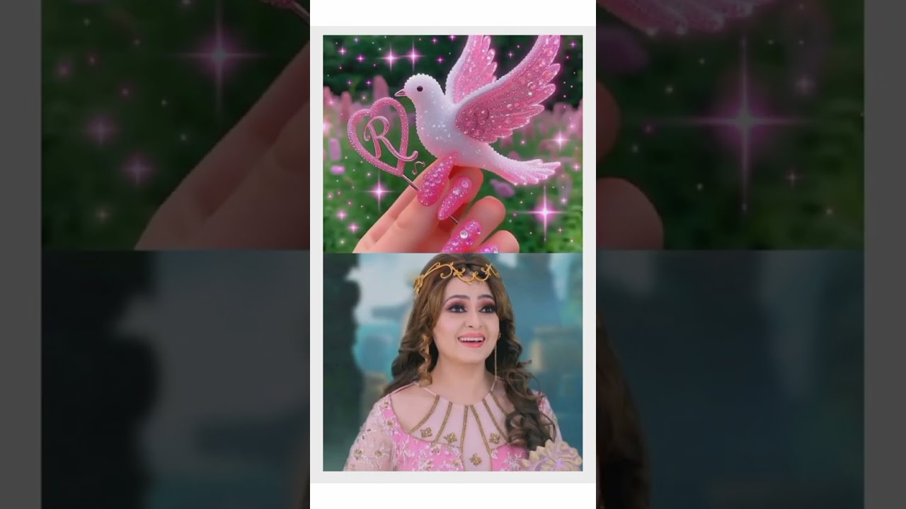 Pari🥰 🆚 Cake🎂, all Name letter Grawn 👗 and shorts dress👗 || 2025 New trending video 