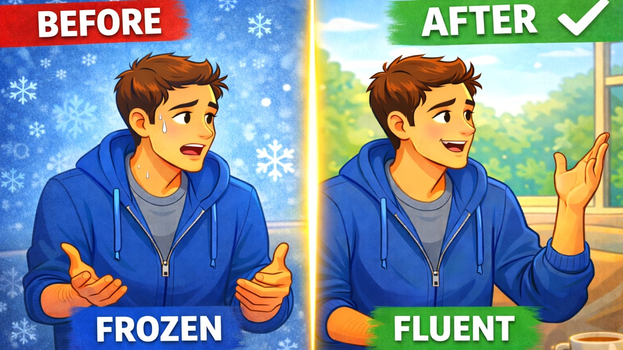 I Freeze When I Speak English… (Fix It With This Method!)