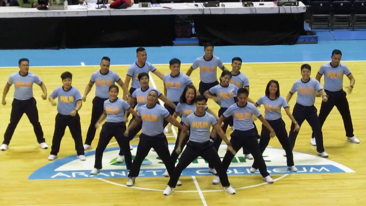 PNP NCRPO Dancing Policemen LIVE @ The Big Dome UNTV Cup Season 7 Opening