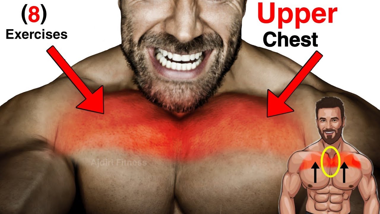 8 تمارين الصدر العلوي فعالة ( افعلها الأن ) UPPER CHEST EXERCISES YouTube
