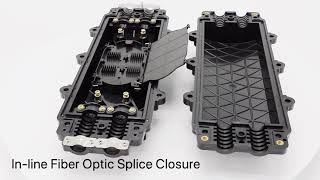 In-line Fiber Optic Splice  Closure