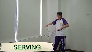 Basic Skills in Playing Badminton (Practicum)