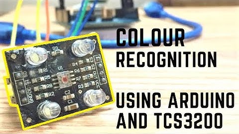 Colour Recognition Using Arduino | TCS3200 w/ RGB Led