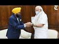 Punjab CM Bhagwant Mann meets PM Narendra Modi