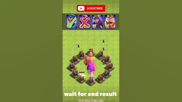 Multi cannon 🆚 All Heroes #clashofclans #coc #trending #gaming #gameshorts #games #shorts #supercell