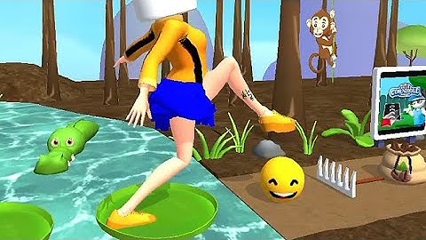 Tippy Toe 3D Android,ios Gameplay Walkthrough | tippy Toe Level 197