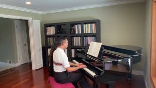 "Songs Without Words No. 47, Op. 102, No. 5 (The Joyous Peasant)" played by Jefferson Lin