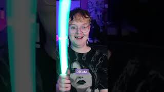 I've been wanting this since I was a kid, but never thought I'd get one 🥹 #starwars #lightsaber