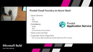 Using Pivotal Cloud Foundry across Azure and Azure Stack : Build 2018