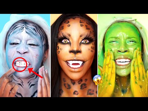 Removal of Special Effects (SFX) Makeup vs No Makeup