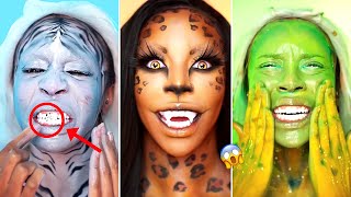 Removal of Special Effects (SFX) Makeup vs No Makeup