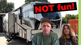 Our family CAN'T go camping - Alliance toyhauler | RV nightmare Updates
