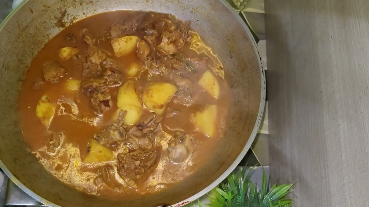 Unique Desi Style Chicken Curry & Rice | Simple Yet So Tasty 😊