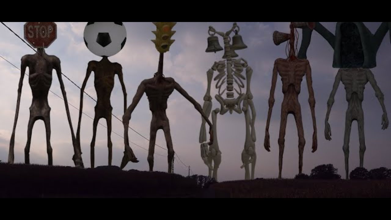 Siren head vs sea eater head vs soccer head vs traffic light head vs bell head vs stop head 