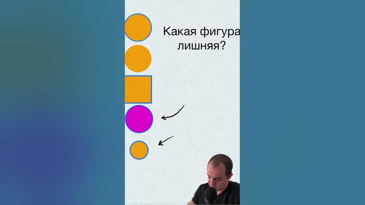 Какая фигура лишняя - YouTube
